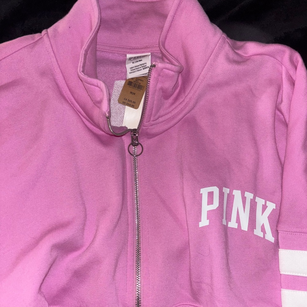 VS pink jacket M